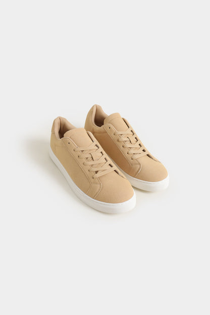 Faux Suede Sneakers